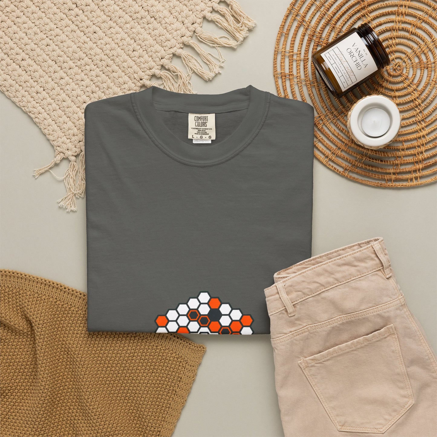 Hexagon Mosaic Heart T-Shirt